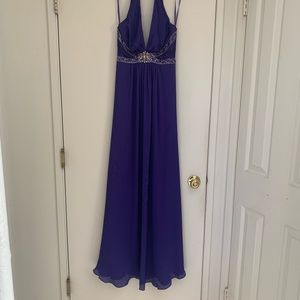 Purple dress